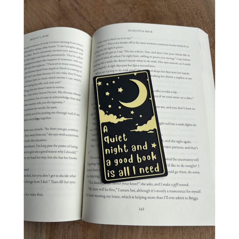 A Quiet Night And A Good Book Is All I Need