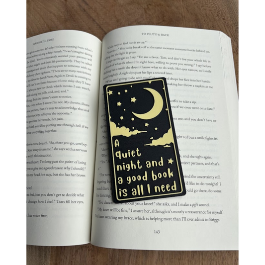 A Quiet Night And A Good Book Is All I Need